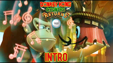 DONKEY KONG COUNTRY RETURNS (2010) - Nintendo Wii Intro