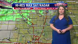 Below average temperatures to start the week
