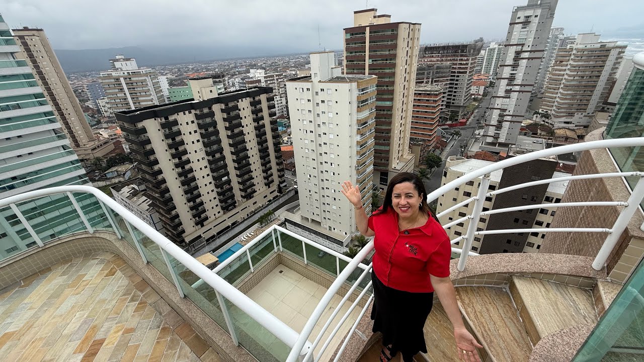 Cobertura Triplex 😍 Alto Padrão 💎 em Praia Grande 🏝️☀️😎
