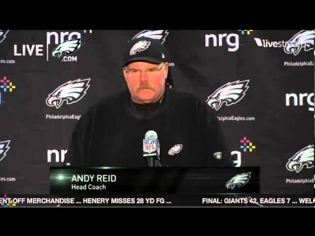 Guarda Andy Reid Avoiding Questions About Being Canned su YouTube Guarda Andy Reid Avoiding Questions About Being Canned su YouTube