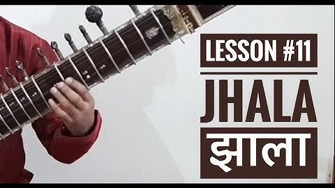 Sitar Tutorial Lesson 11 || Jhala || By Dr. ASHOK KUMAR CHAMBYAL