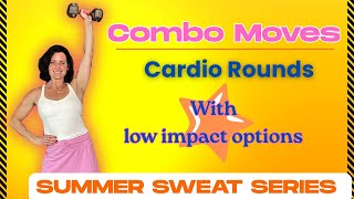 Total Body Torch: WEEK 6 Summer Sweat Workout with Low-Impact Options & Dumbbells