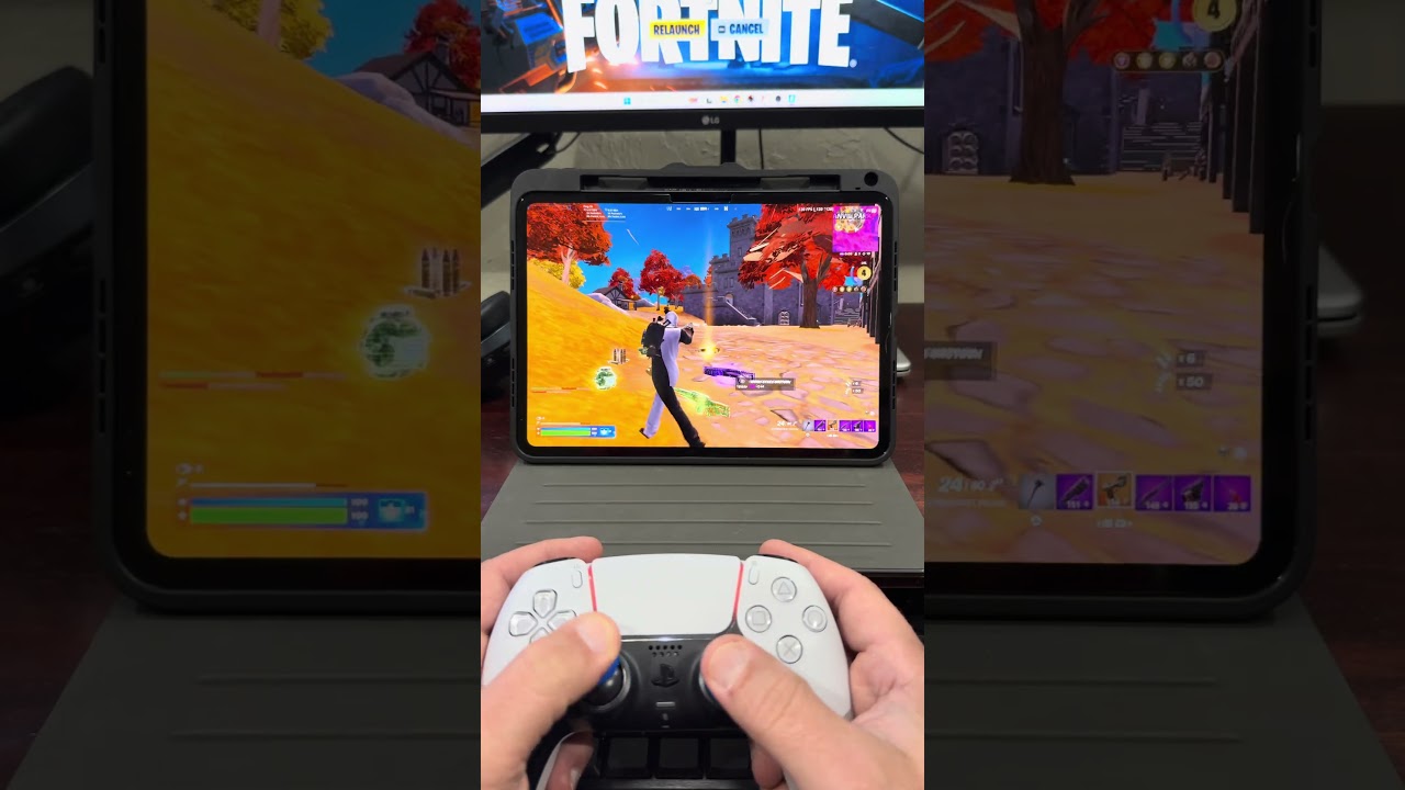 iPad Pro M5 — ЗВЕРЬ для Fortnite 🔥 (нереальная графика и плавный игровой процесс) 