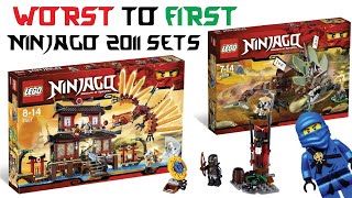 Ranking EVERY Ninjago 2011 Set | Worst to First 