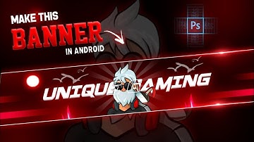 How To Make This Professional Gaming Channel Banner In Android 🔥 || Pscc Tutorial || 3B Editz