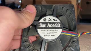 San Ace 80 (SanyoDenki) Model: 9G0812P1F041