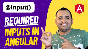 Required Inputs In Angular