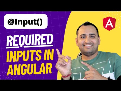 Required Inputs In Angular