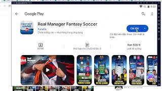 Cách tải Real Manager Fantasy Soccer 155 trên Máy tính mượt, chơi trên Laptop, PC Windows screenshot 1