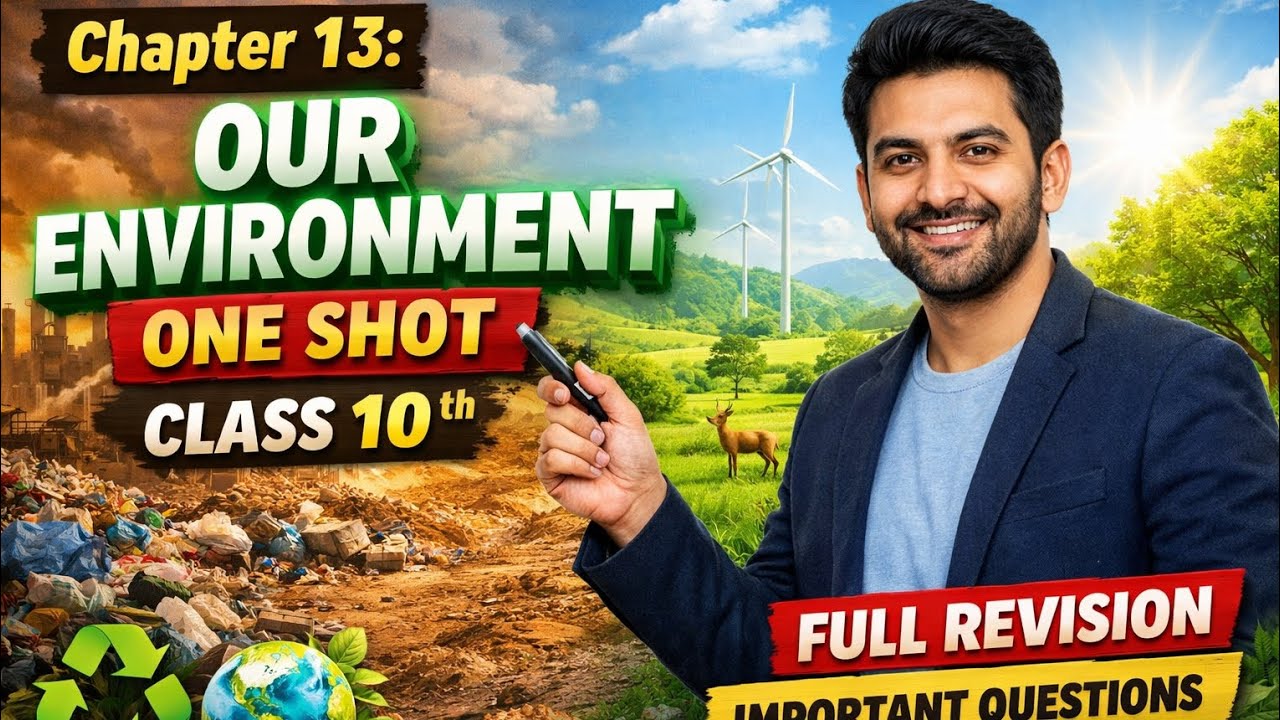 Class 10th chapter 13 our environment One shot revision video BY HIMANSHU SIR 
