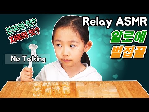 알로에 & 벌집꿀 Aloe Vera & Honeycomb 리얼사운드 먹방 No Talking Realsound Mukbang 연TV (YOUNTV)