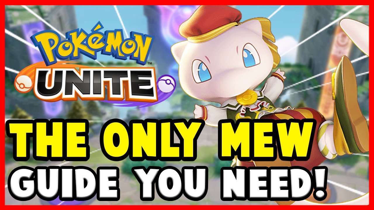 How to play MEW in Pokemon Unite Ultimate Guide 