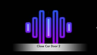 Close Car Door 2 - Sound Effect (HD)