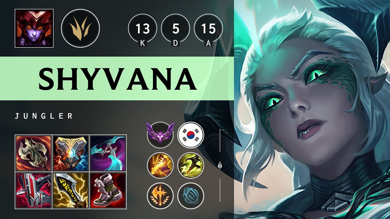 Shyvana Jungle vs Viego - KR Master Patch 25.11
