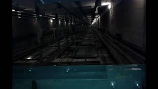 Riding ON TOP of a 4 m/s High-Speed TK Elevator! (Shaft View)
