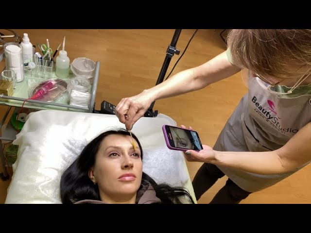 ПЕРМАНЕНТНЫЙ МАКИЯЖ БРОВЕЙ КОРРЕКЦИЯ