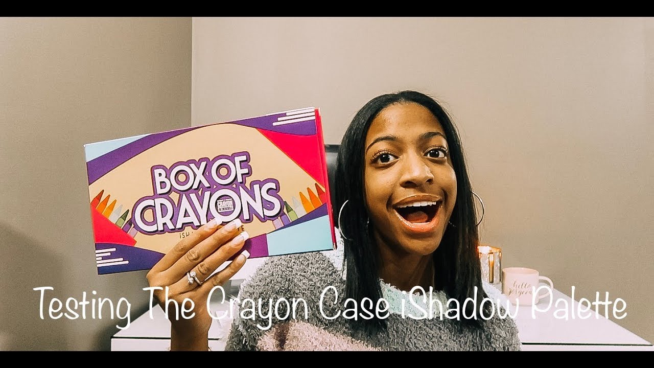 Testing The Crayon Case iShadow Palette
