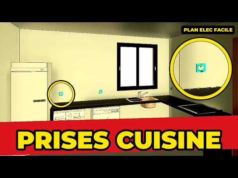 Cuisine : où placer les prises (spécificités et règles clés)
