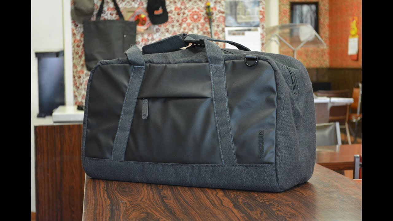 Travel Tech Bag! - Incase EO Travel Duffel Bag - Indepth Review - YouTube