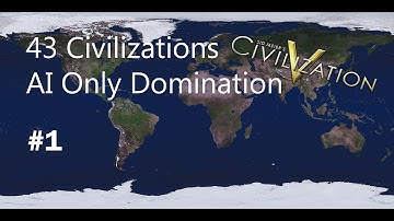 Civilization V AI Only 43 Civilizations Domination 1#: How to Set Up Your AI Only Game