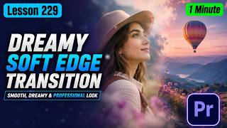 How to Create Dreamy Soft Edge Transition in Premiere Pro - Lesson 229 Adobe Premiere Pro Tutorial screenshot 4