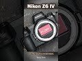 Nikon Z6 IV (2026): ZERO Rolling Shutter! ⚡ #Shorts