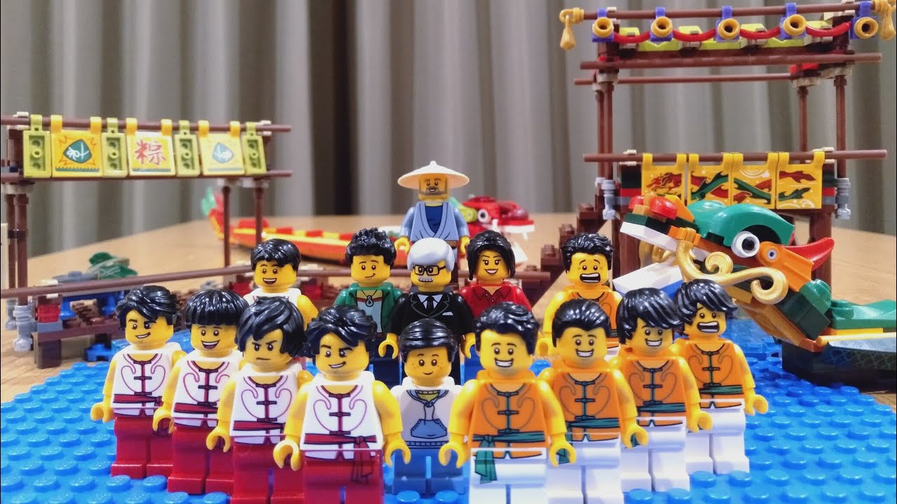 Lego Dragon Boat Race 80103 Play Movie 