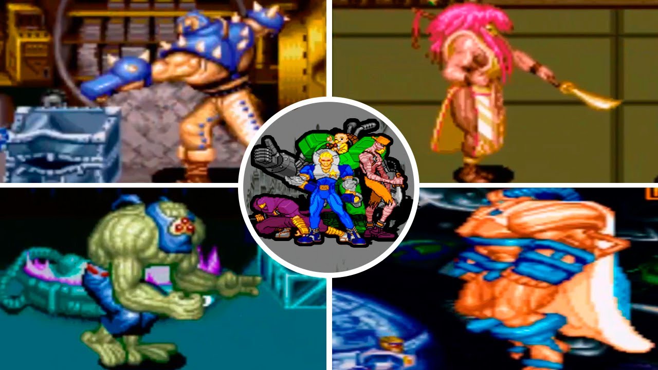 Captain Commando (Snes) | [ All Bosses ] | No Damage - YouTube