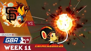 GBA Season 8 Week 11 - San Francisco GiEnteis vs. San Diego Chimchargers (Emvee)