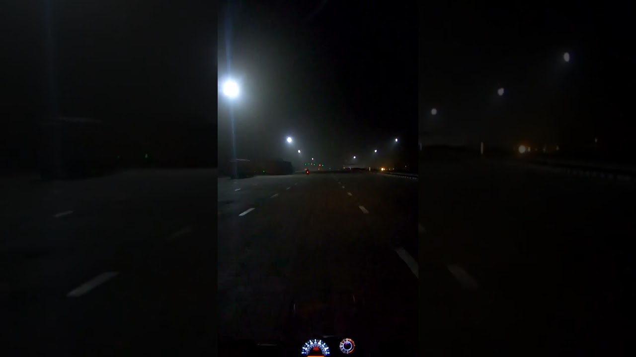 Night ride on Eastern Peripheral Expressway 