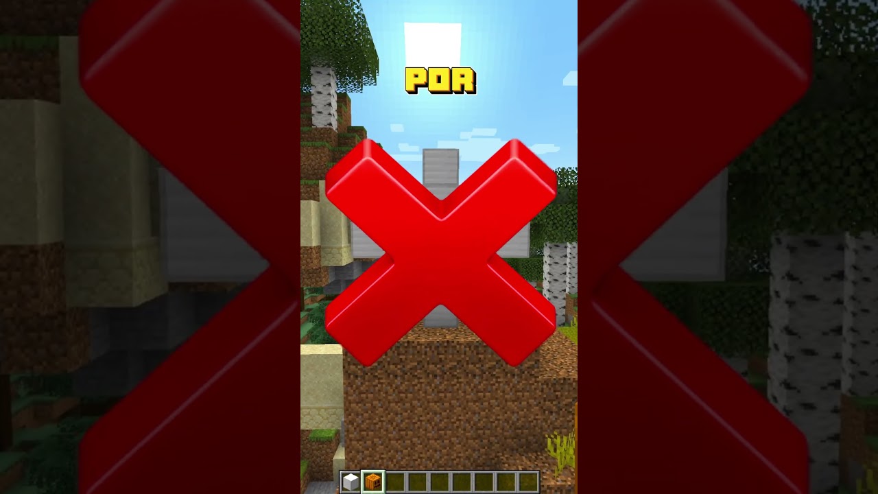 NUNCA FAÇA ESSE SIMBOLO NO MINECRAFT