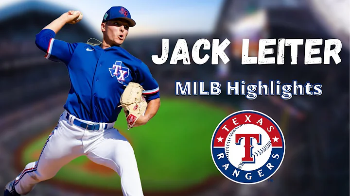 Jack Leiter #1 Texas Rangers Prospect Minor League...