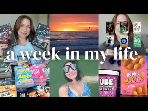 READING WEEK IN MY LIFE | TBR CHECK-IN, PERFECT BEACH READING DAYS, SELF-CARE, & BOOKISH CHATS