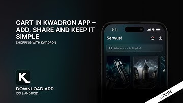 Cart in Kwadron App – Add, Share and Keep It Simple