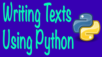 Writing text files in Python using write(), writelines() with detail explanation (no writeline())
