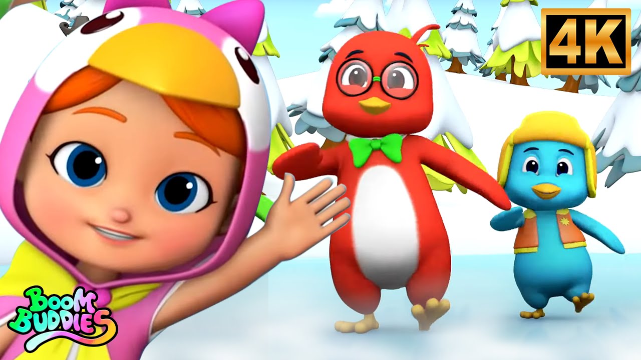 Penguin Dance Party | Learn Animal Moves for Kids