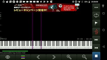 the passable lag tester.mid MIDI Voyager no lag