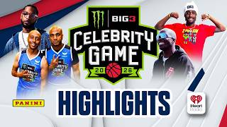 9TH ANNUAL BIG3 CELEBRITY GAME HIGHLIGHTS | TEAM CUBE VS TEAM CLYDE