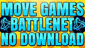 How to Move Games to Another SSD or HardDrive on Blizzard Battle.Net (No Downloads)