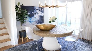 Interior Design- Small and Bright Dining Room Reveal