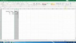 Calculating a Sale Price From Cost Price and Desired Profit Margin
