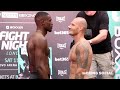 FINAL FACE-OFF! Richard Riakporhe and Fabio Turchi Weigh-In For IBF Cruiserweight Title Eliminator