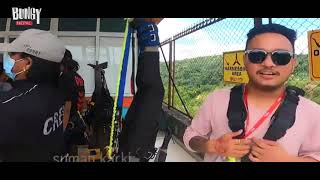 SUMAN KARKI BUNGY JUMP IN POKHARA II GO BUNGY NEPAL II