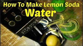 How to Use the Soda Stream SodaStream Revolution to make lemon water