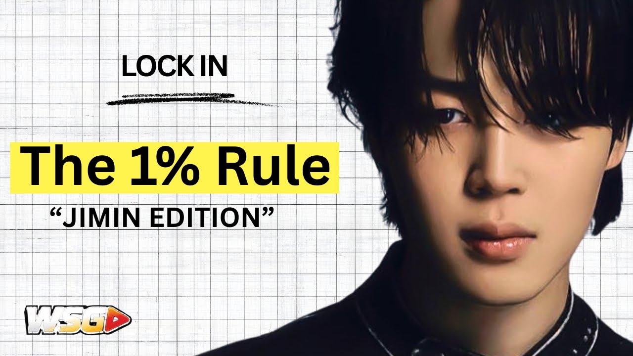 World’s Shortest Guide to Self-Discipline (Jimin Edition)