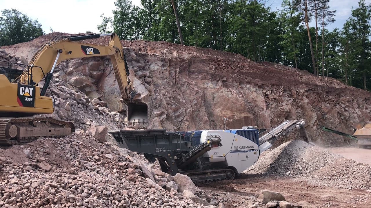 Concasseur primaire à mâchoires Kleemann MC 110