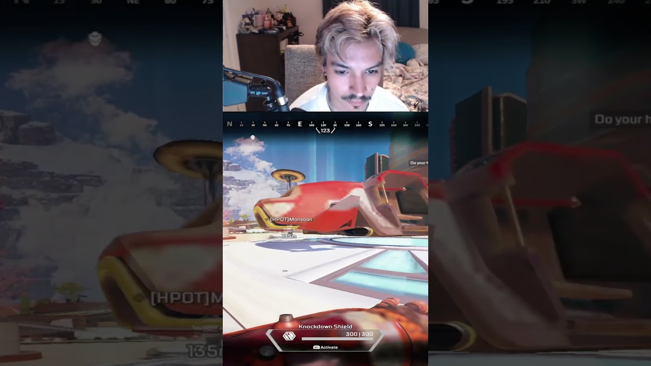 fighting pro players in apex legends