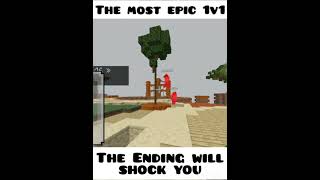 The most epic minecraft 1v1 🤯