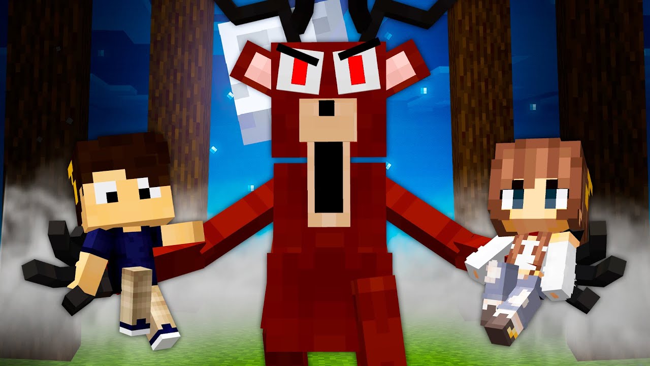 Fui Adotado pelo CERVO de 99 NOITES NA FLORESTA no Minecraft