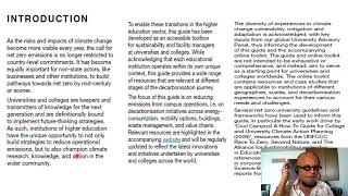 1 - Net Zero on Campus